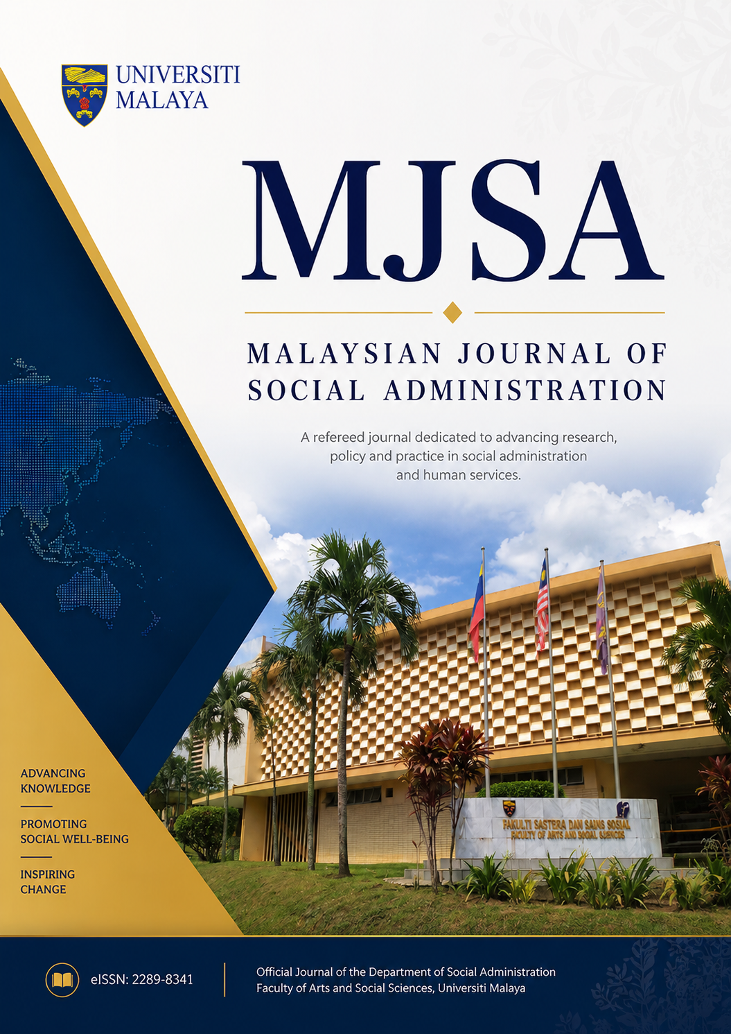 					View Vol. 2 No. 1 (2003): The Malaysian Journal of Social Administration
				