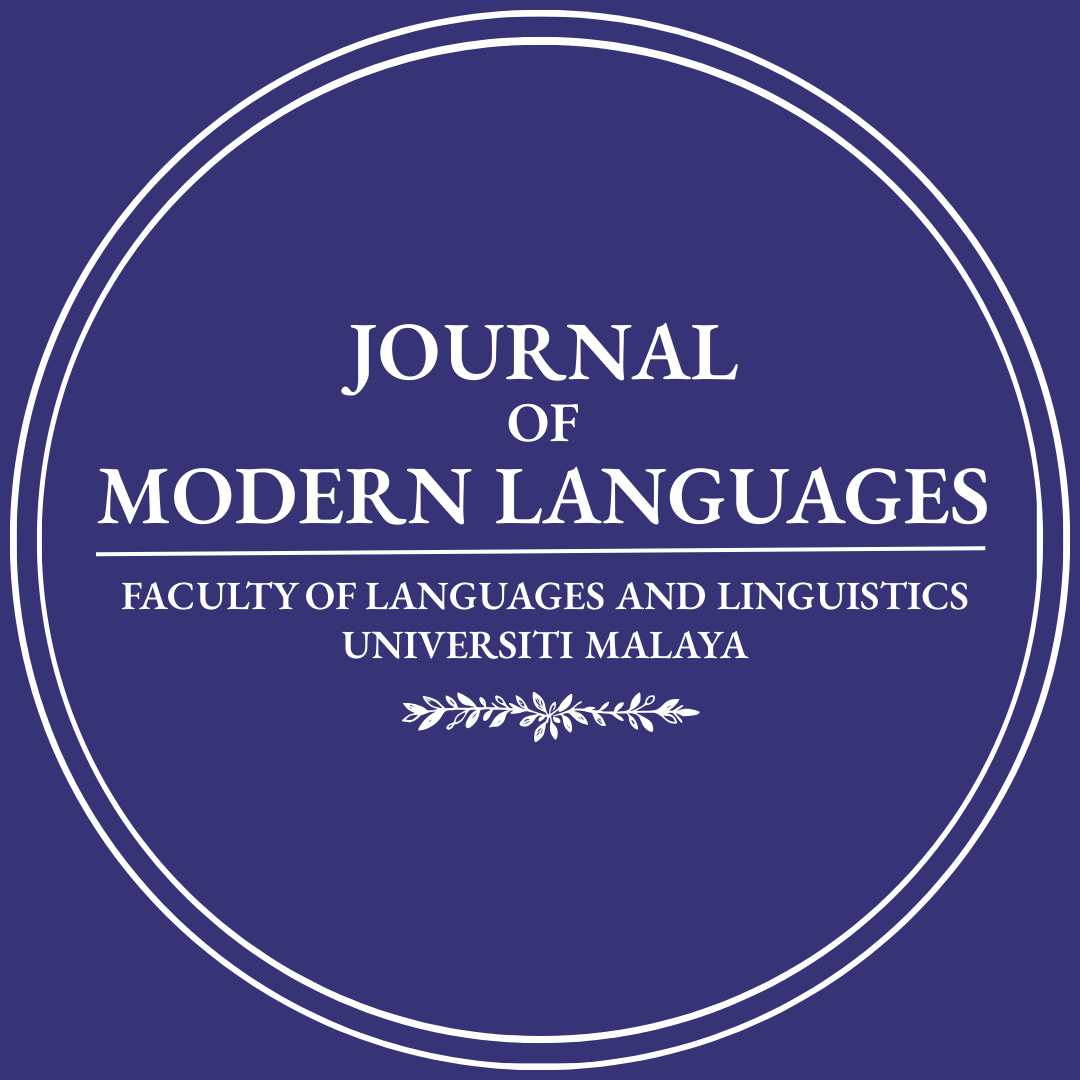 					View Vol. 36 No. 1 (2026): Journal of Modern Languages
				
